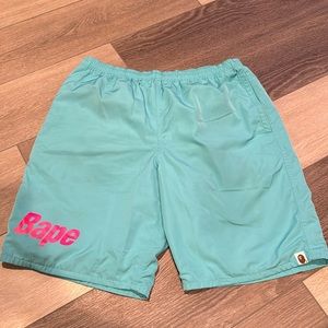 BAPE beach shorts